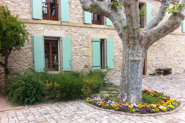Création parterre de fleurs collectivités hérault